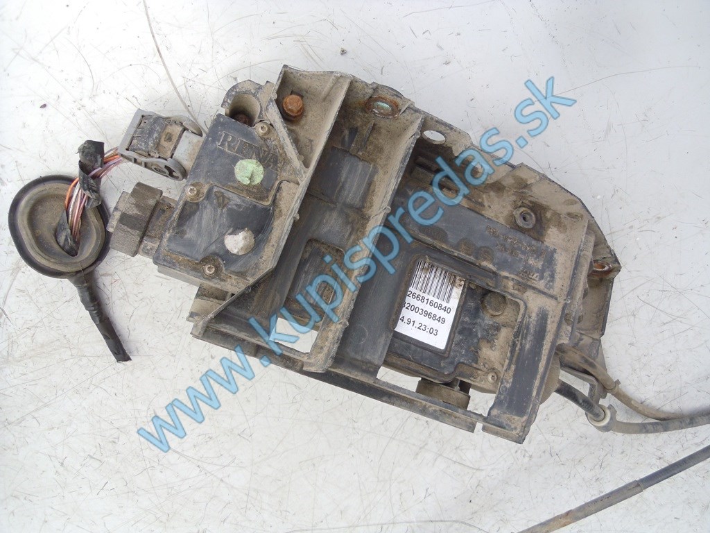 elektrická ručná brzda na renault scénic 2, autodiely na renault scénic